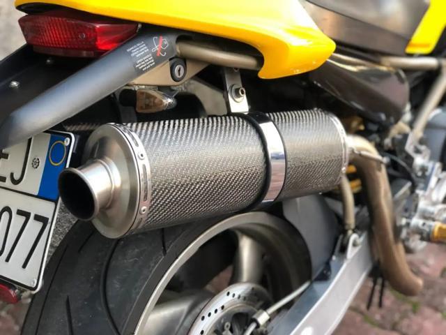 DUCATI Monster 900 Frizione a secco*Inserti carbon Look*Cupolino*