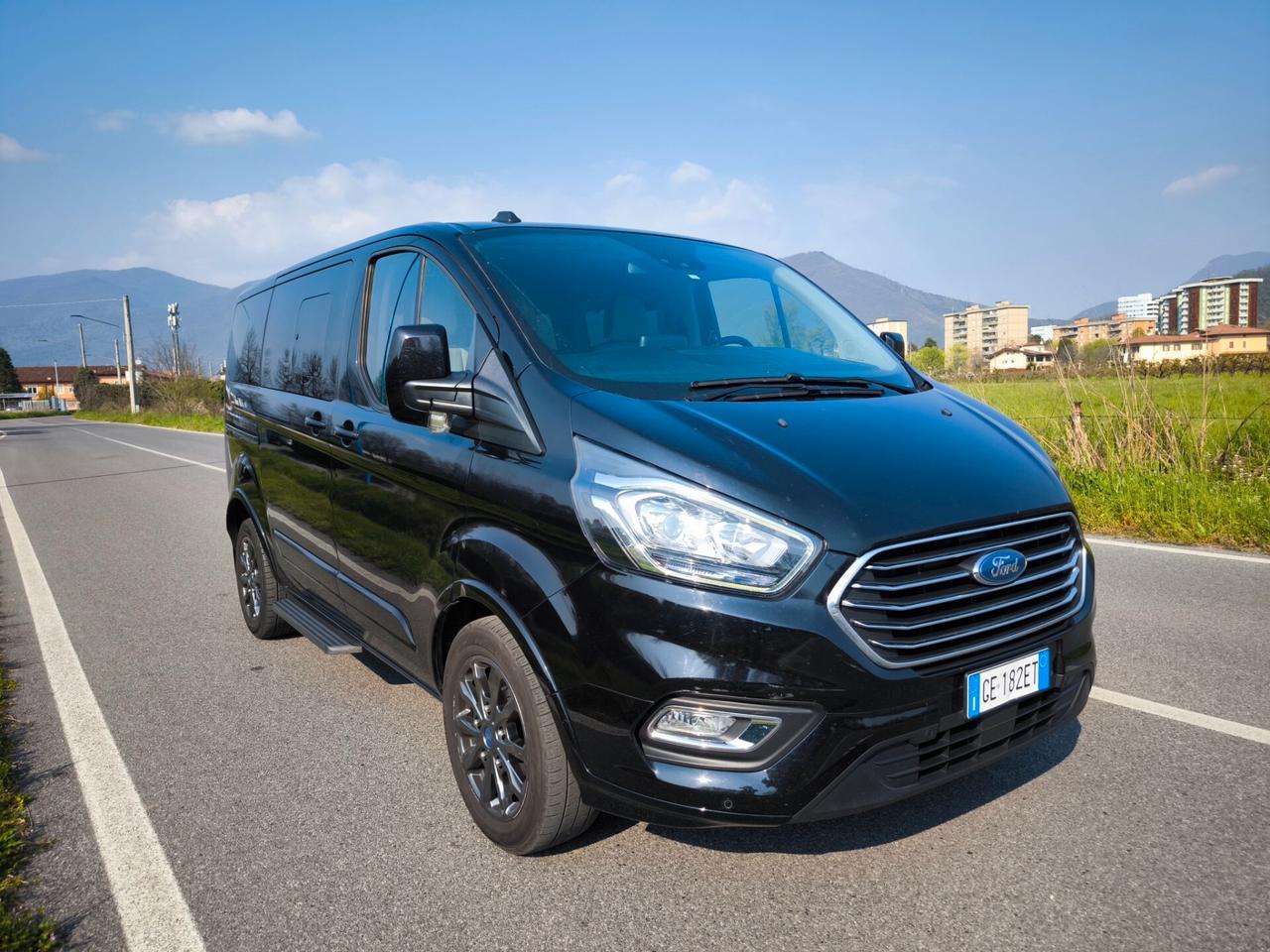 FORD TOURNEO CUSTOM TDCI-TITANIUM-9 POSTI-2021-GANCIO TRAINO