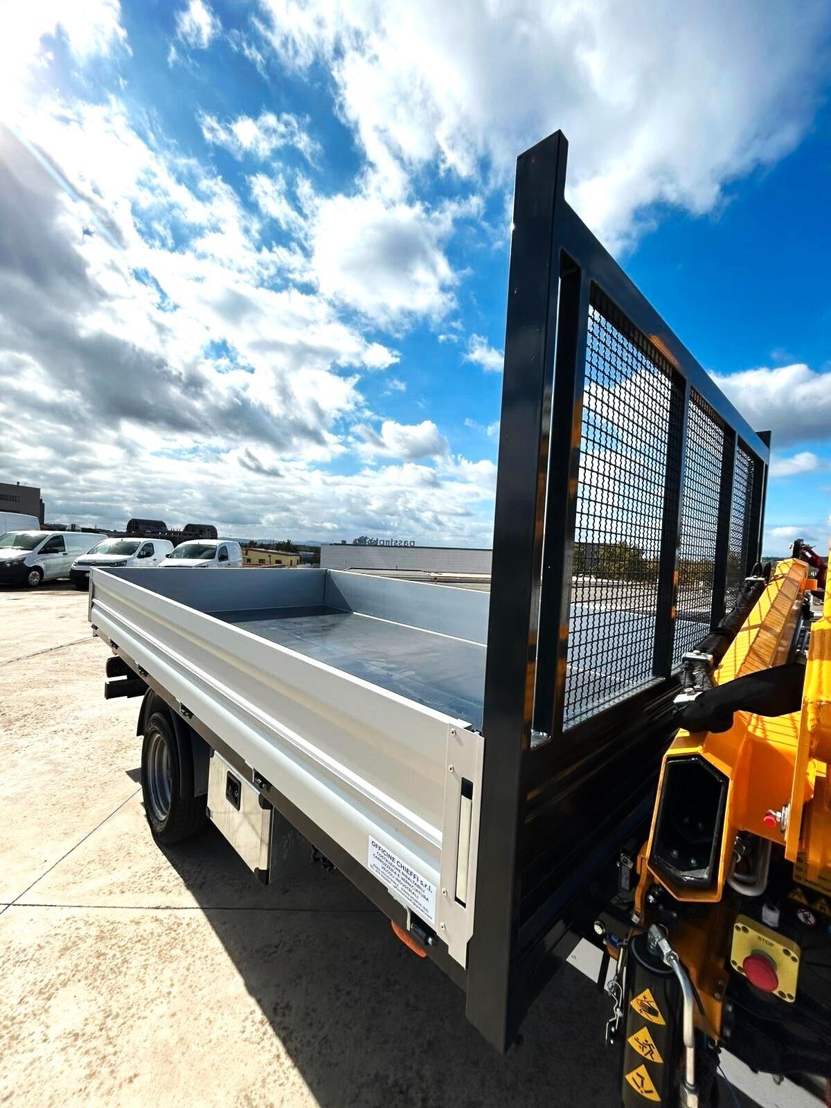 Mercedes Benz 419 T 37/35 cassone fisso e gru