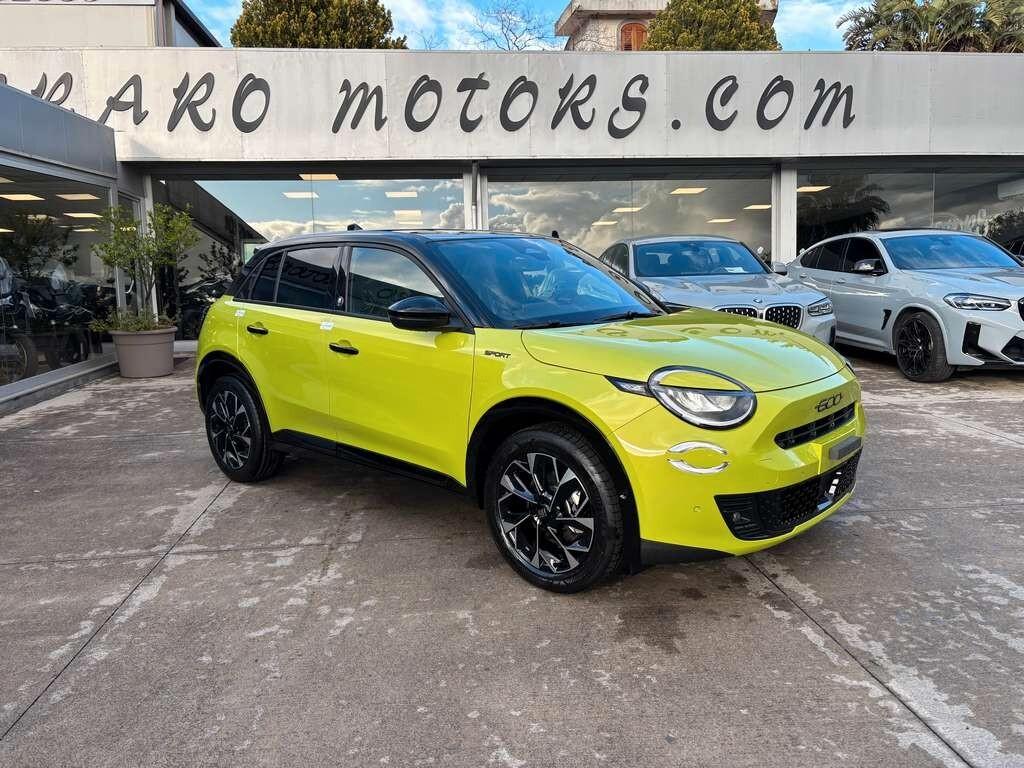 Fiat 600 Hybrid 145 CV DCT MHEV Sport Edizione Milano Cortina 26 2026 / Km 0 IVA ESPOSTA Tua a solo 269 Euro al mese