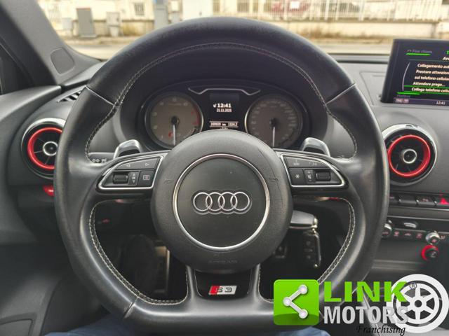 AUDI S3 S3 2.0 TFSI 300cv quattro S tronic