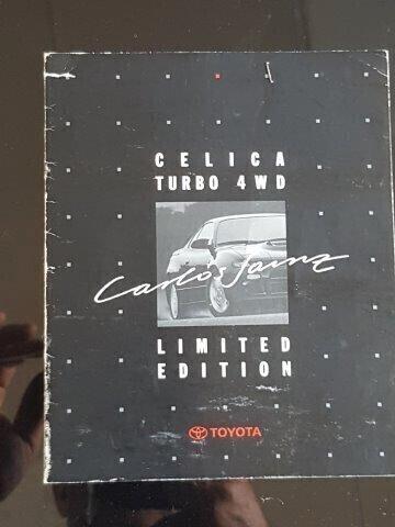TOYOTA CELICA 2.0i TURBO 16V 4WD- CARLOS SAINZ -LIMITED EDITION