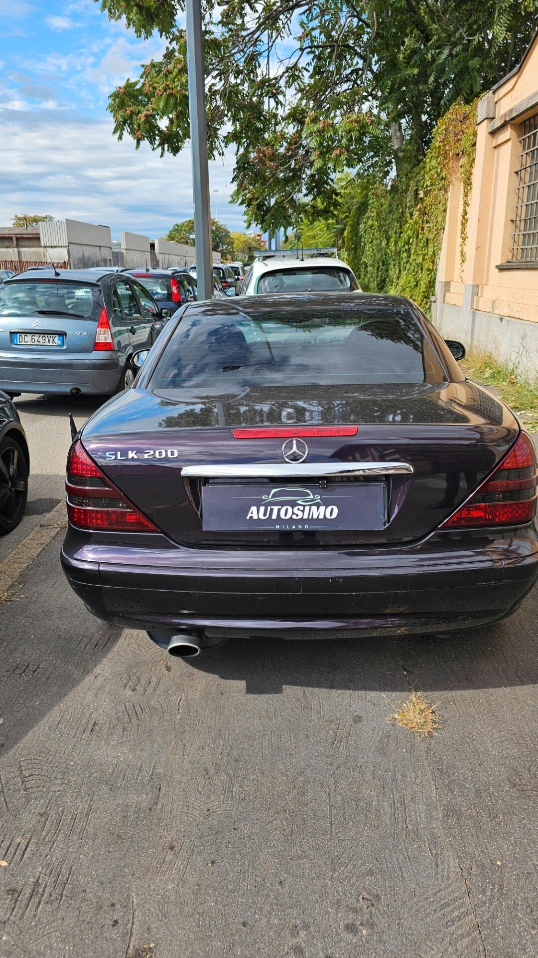 Mercedes-benz SLK 200 cat Kompressor Evo