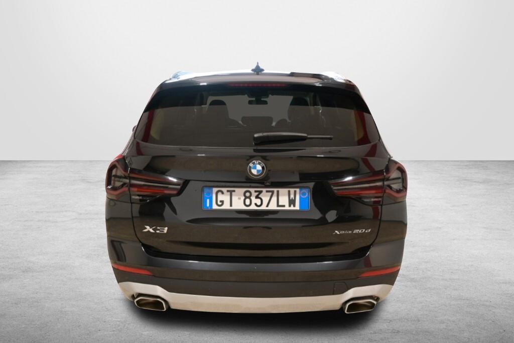 BMW X3 20D 190CV STEPTRONIC 48V X-DRIVE BUSINESS ADVANTAGE ( FARI LED - BMW DIGITAL COCKPIT - PELLE - CLIMA TRIZONA - NAVI - MIRROR - PARK ASSISTANT - TELECAMERA POST. - CERCHI 18 )
