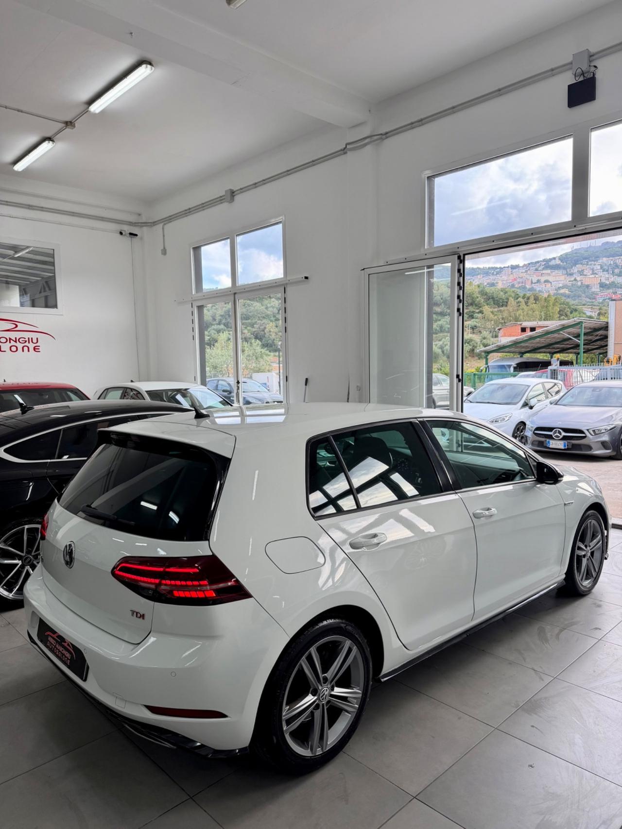 VW GOLF 1.6 TDI 115 CV R LINE finanziabile
