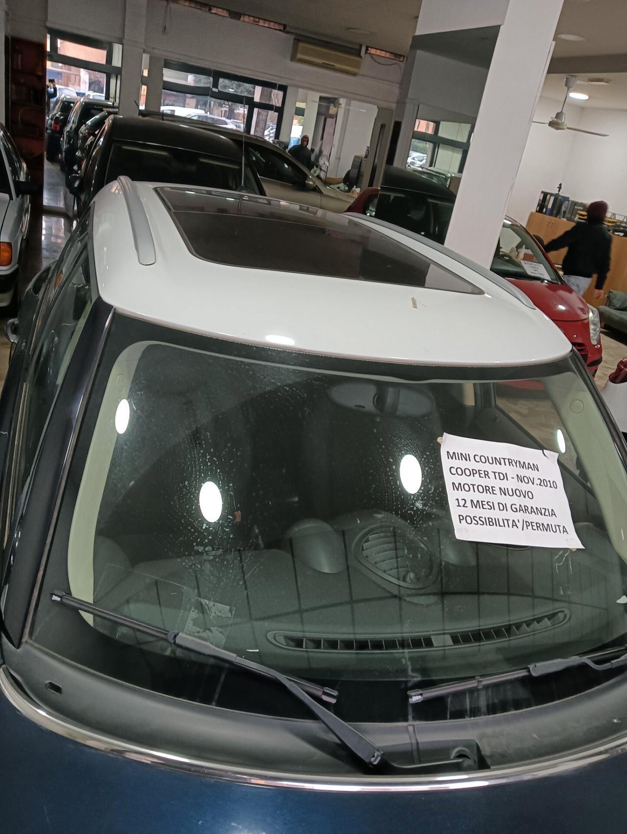 Mini Cooper Countryman 1.6 D EURO 5 MECCANICA NUOVA KM 40.000