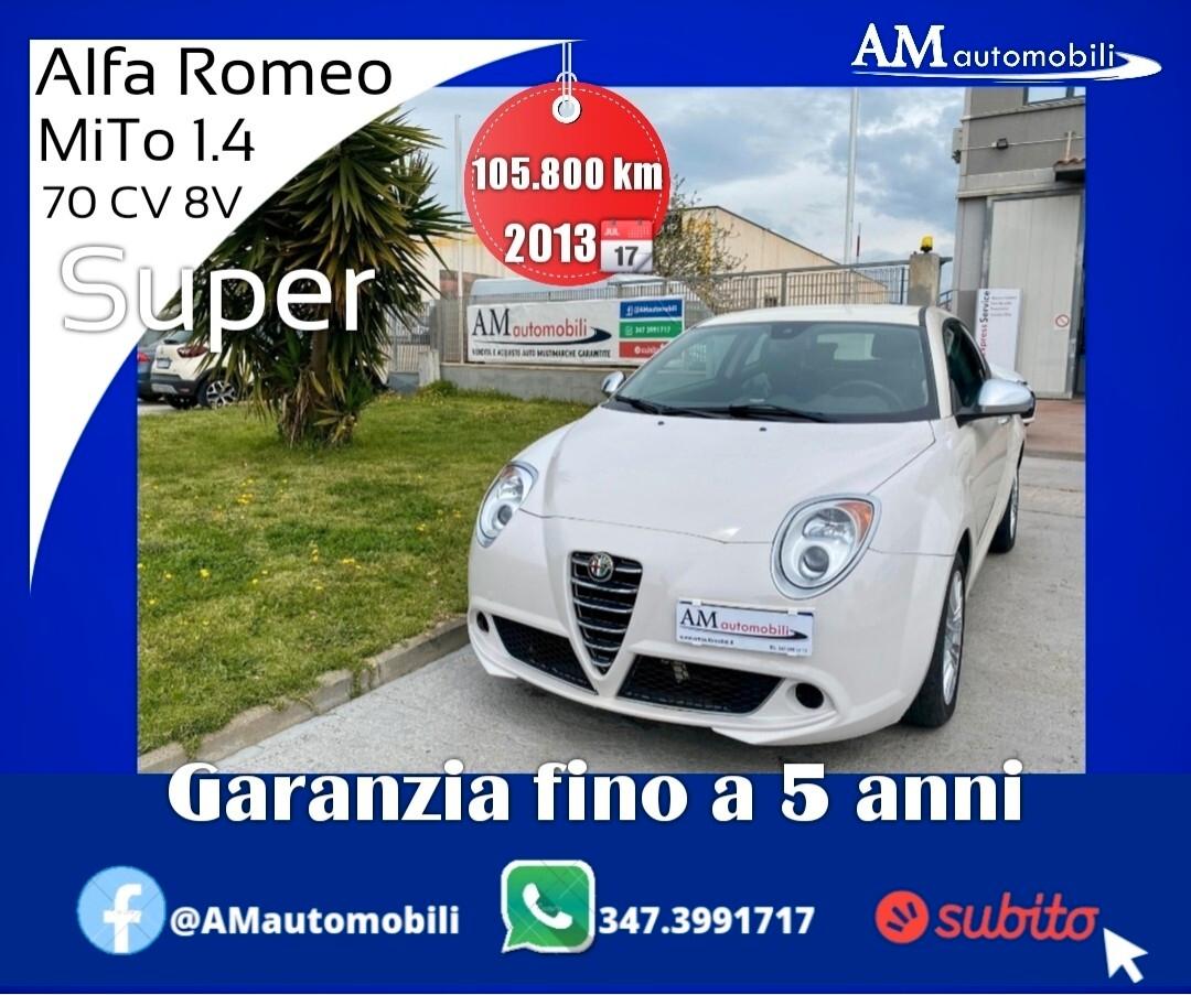 Alfa Romeo MiTo 1.4 70 CV 8V Super