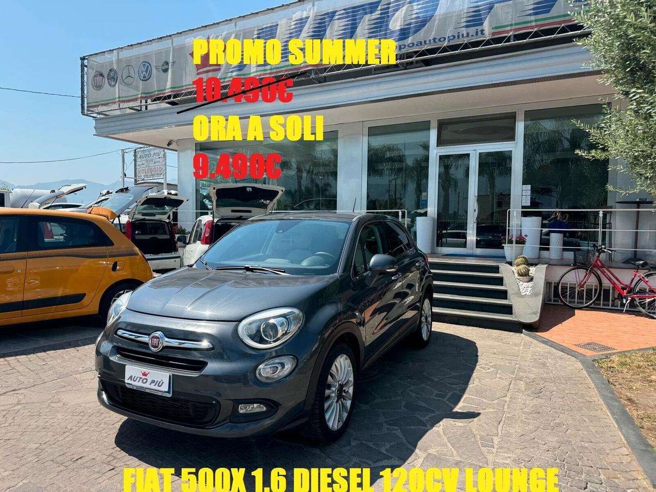 Fiat 500X 1.6 MultiJet 120 CV Lounge