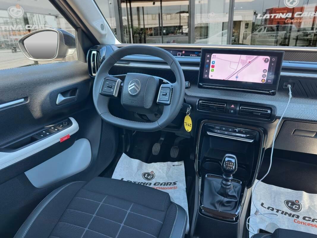 Citroen C3 1.2 puretech turbo Max 100cv con TELECAM E CARPLAY