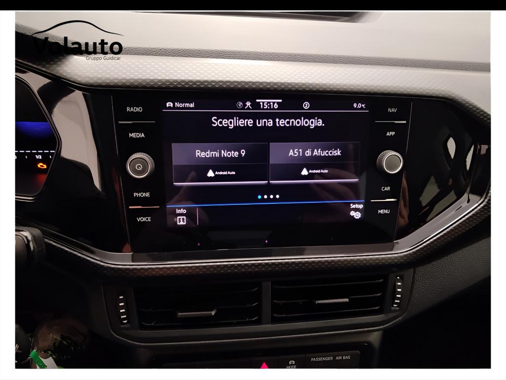 VOLKSWAGEN T-Cross 2019 - T-Cross 1.0 tsi R-LINE 110cv