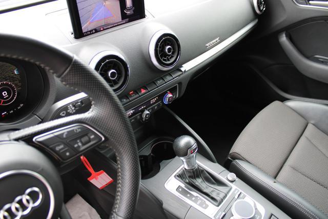 AUDI A3 SPB 2.0TFSI quattro S-tronic S-line-TETTO-GANCIO