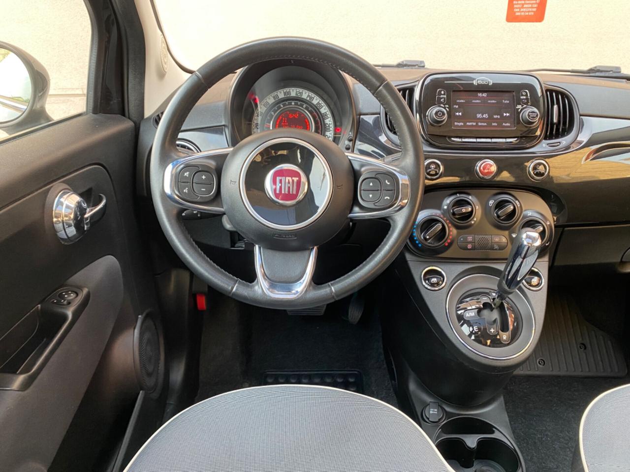 Fiat 500 1.2 Benzina Automatica tetto panoramico