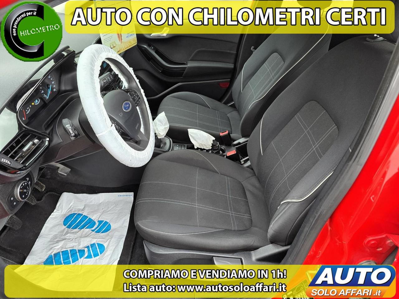 Ford Fiesta 5 Porte Fiesta 5P 1.5 TDCI PLUS MY18 UNIPROPRIETARIO/CARPLAY/NEOPATENTATI