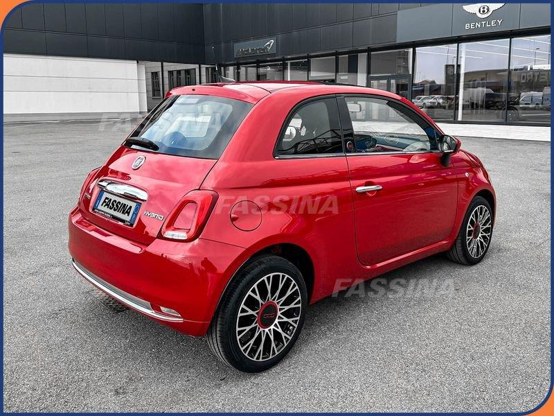 FIAT 500 1.0 Hybrid Red