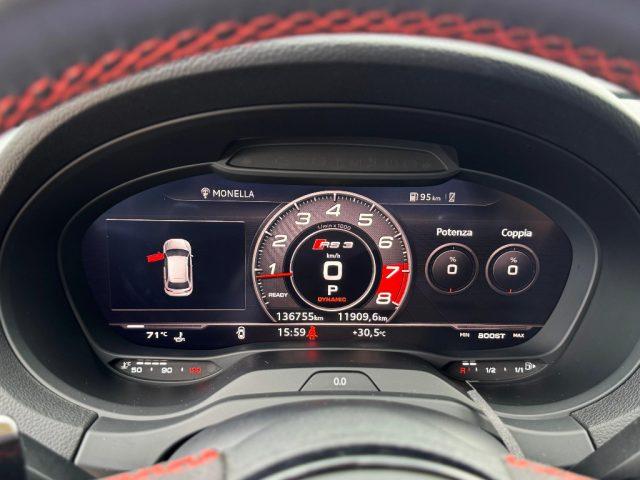 AUDI RS3 3 SPB *GUSCIO*UNICO PROPRITARIO*TAGLIANDATA*