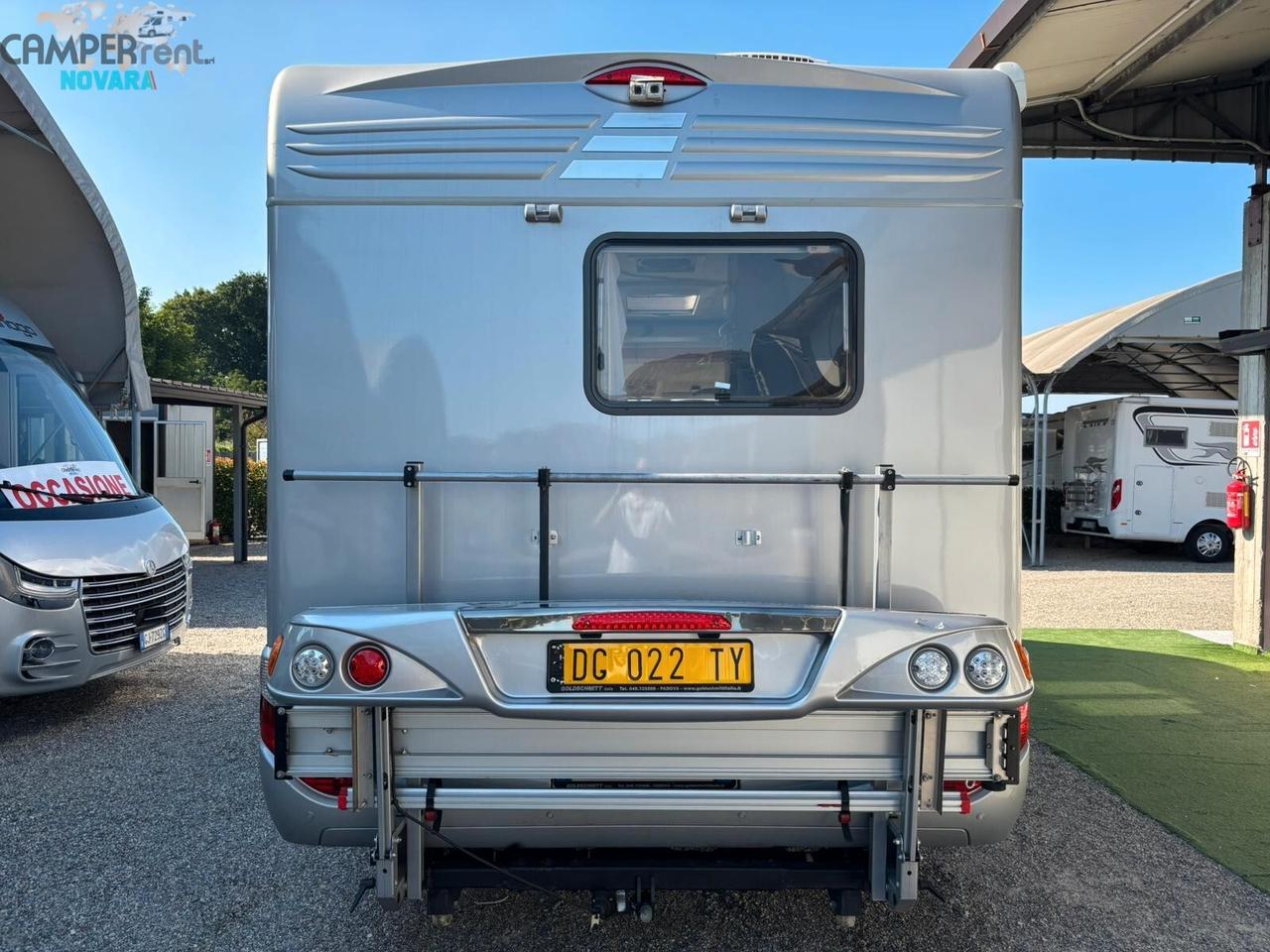 HYMER B654 SL - motorhome con letto alla francese in coda e garage foro 96x87