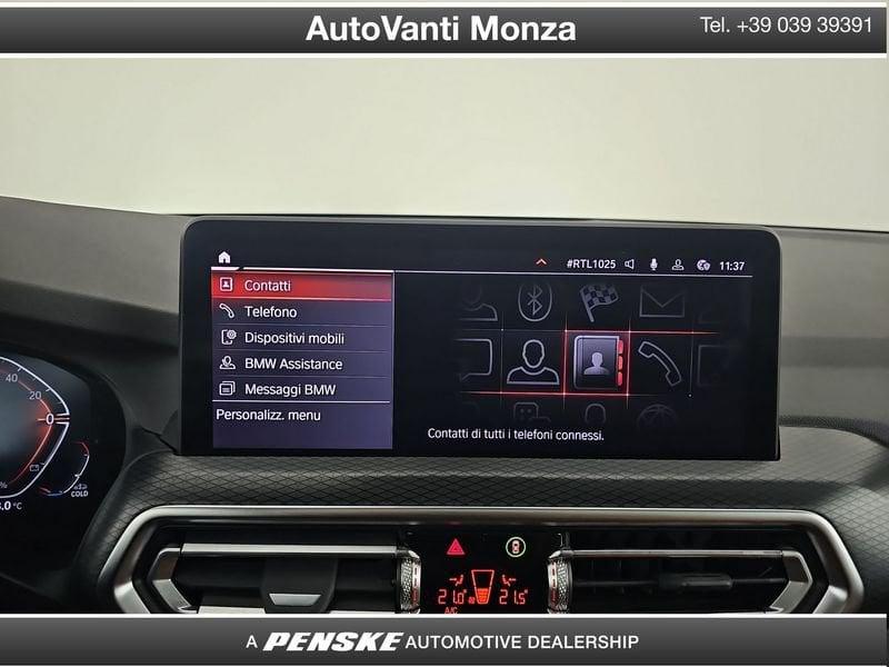 BMW X3 X3 xdrive20d mhev 48V Msport auto
