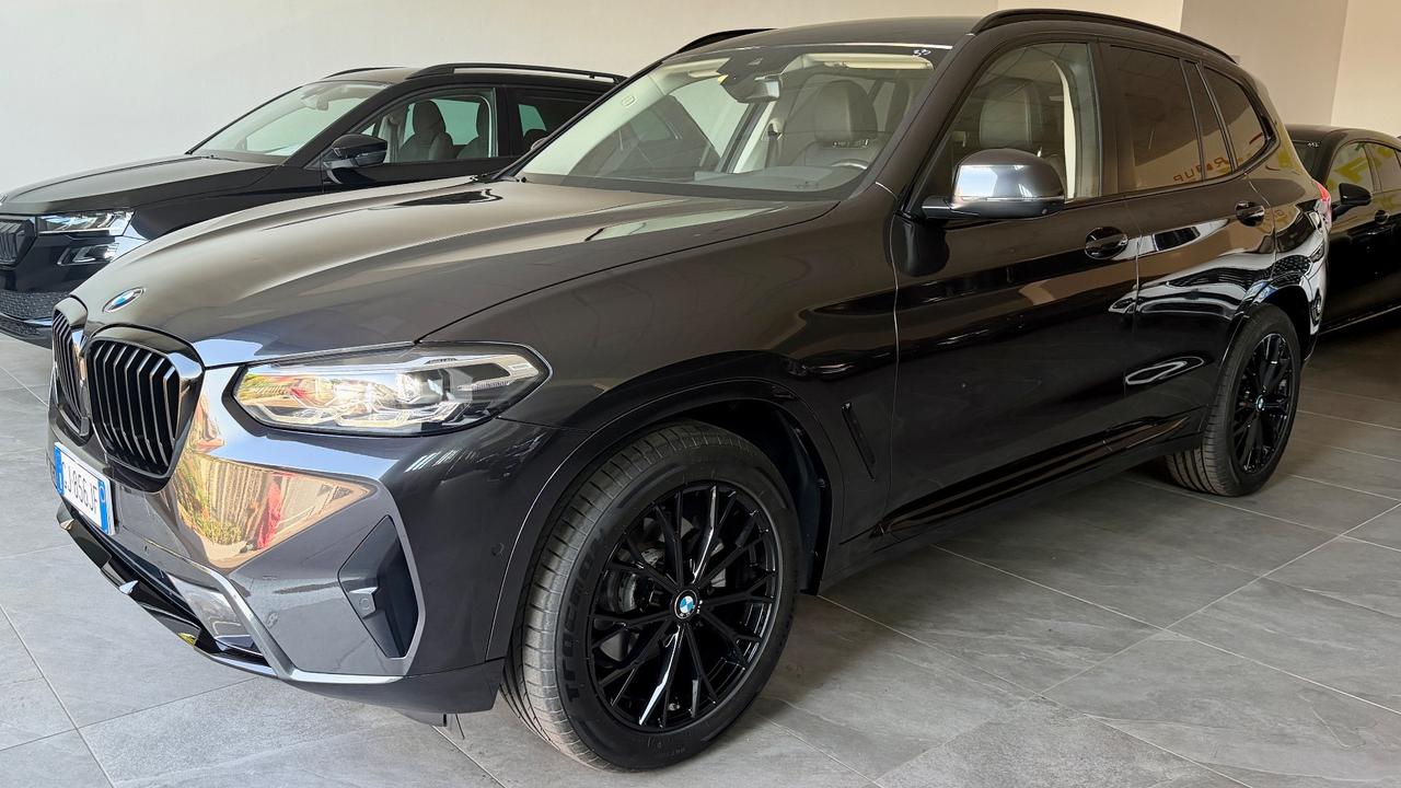 BMW X3 X-DRIVE 20D 48V 2.0 SPORT 190 CV - FULL LED, PELLE, TELECAMERE 360°