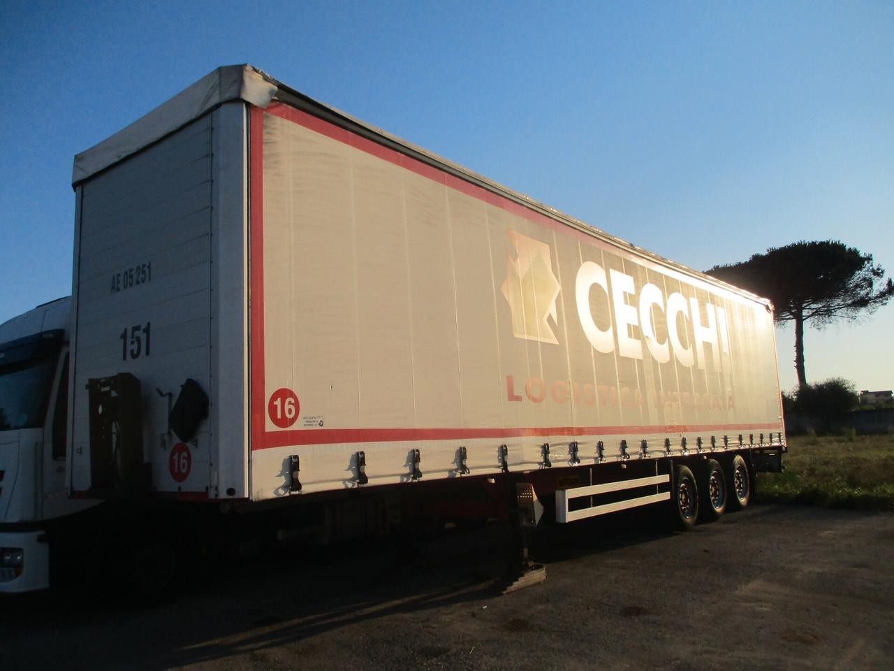 Iveco SEMIRIMORCHIO CENTINA 1° SOLL. ALT.INT 2.78METR