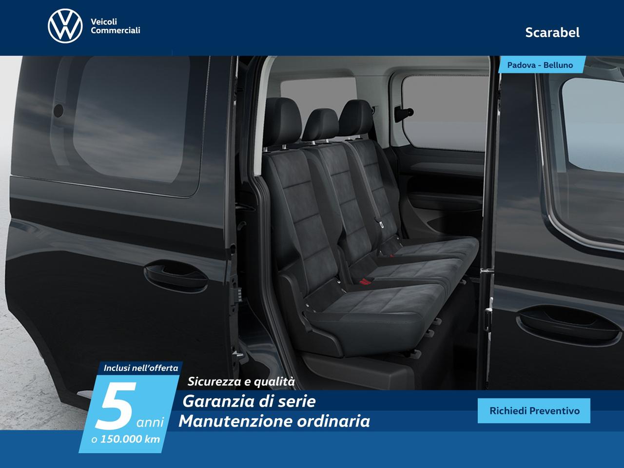 Volkswagen Caddy 2.0 tdi 122cv style dsg7 my24