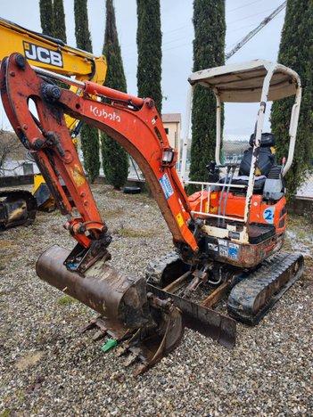 Miniescavatore kubota u15-3