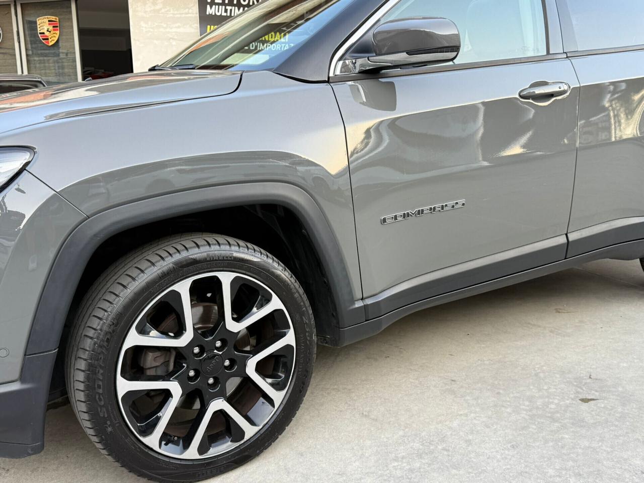 Jeep Compass 2.0MJT 4WD MANUALE-TETTO-CAMERA-PELLE-NAVI