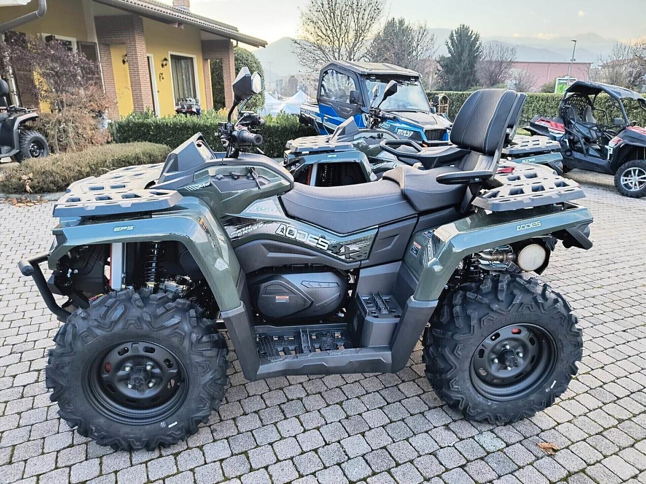 QUAD AGRICOLO AODES ODES 650 TARGA GIALLA