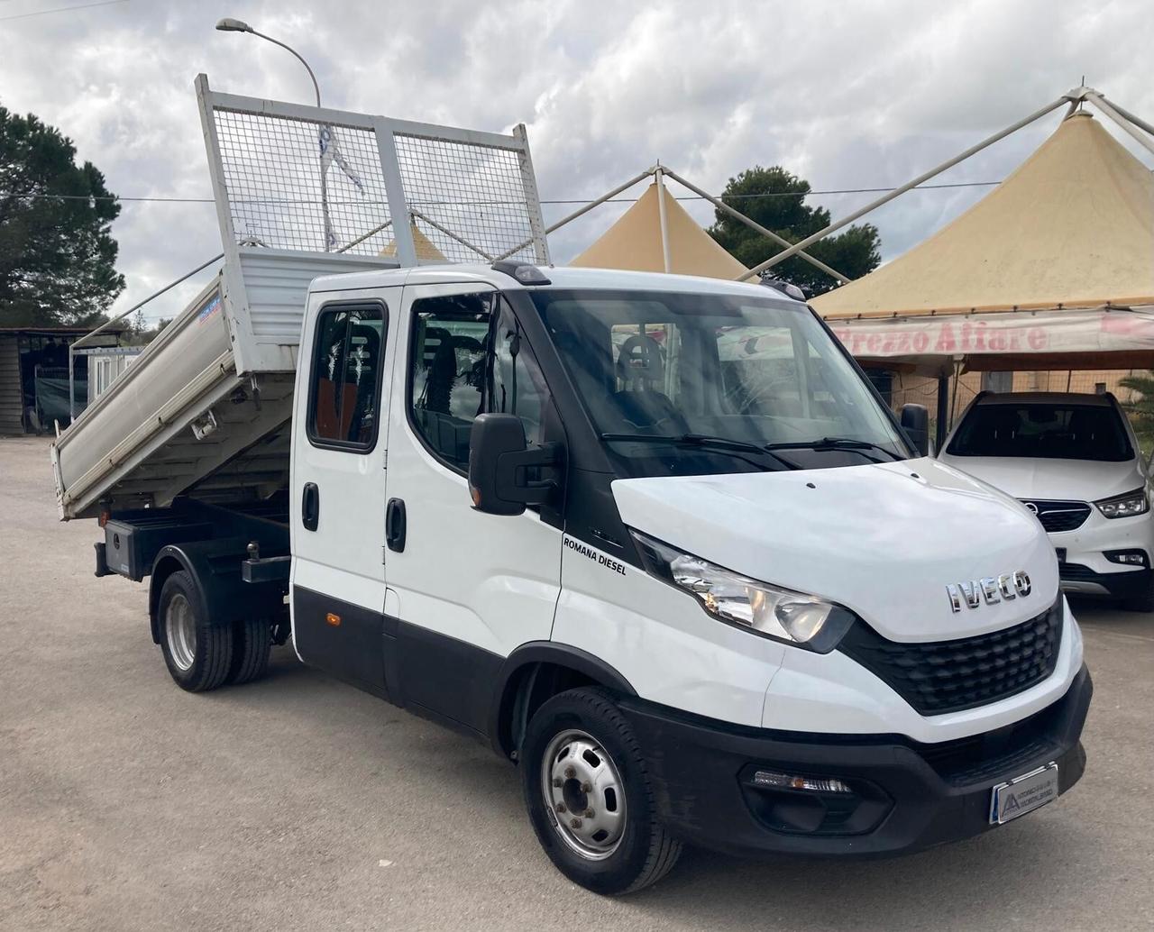 Iveco Daily 35c14 doppia cabina ribaltabile 3 lati