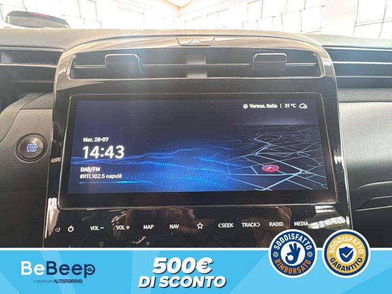 Hyundai Tucson 1.6 HEV NLINE 2WD AUTO