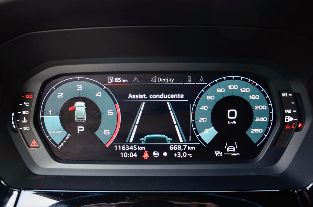 AUDI A3 SPORTBACK 35 2.0 TDI BUSINESS ADVANCED 150cv S-TRONIC, UNICOPROPRIETARIO, SERVICE AUDI, EURO 6D, NAVI, APPLE ANDROID, 18", PERMUTE