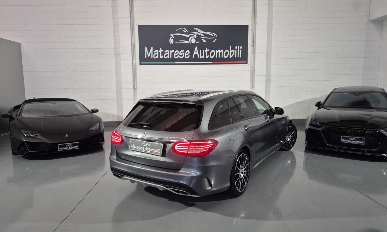 Mercedes-Benz C 43 AMG 4Matic 3.0cc 367cv FullLed Burmester GaranziaFull
