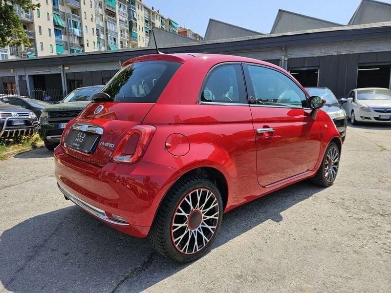 FIAT 500 Hybrid 1.0 70cv Ibrido Red