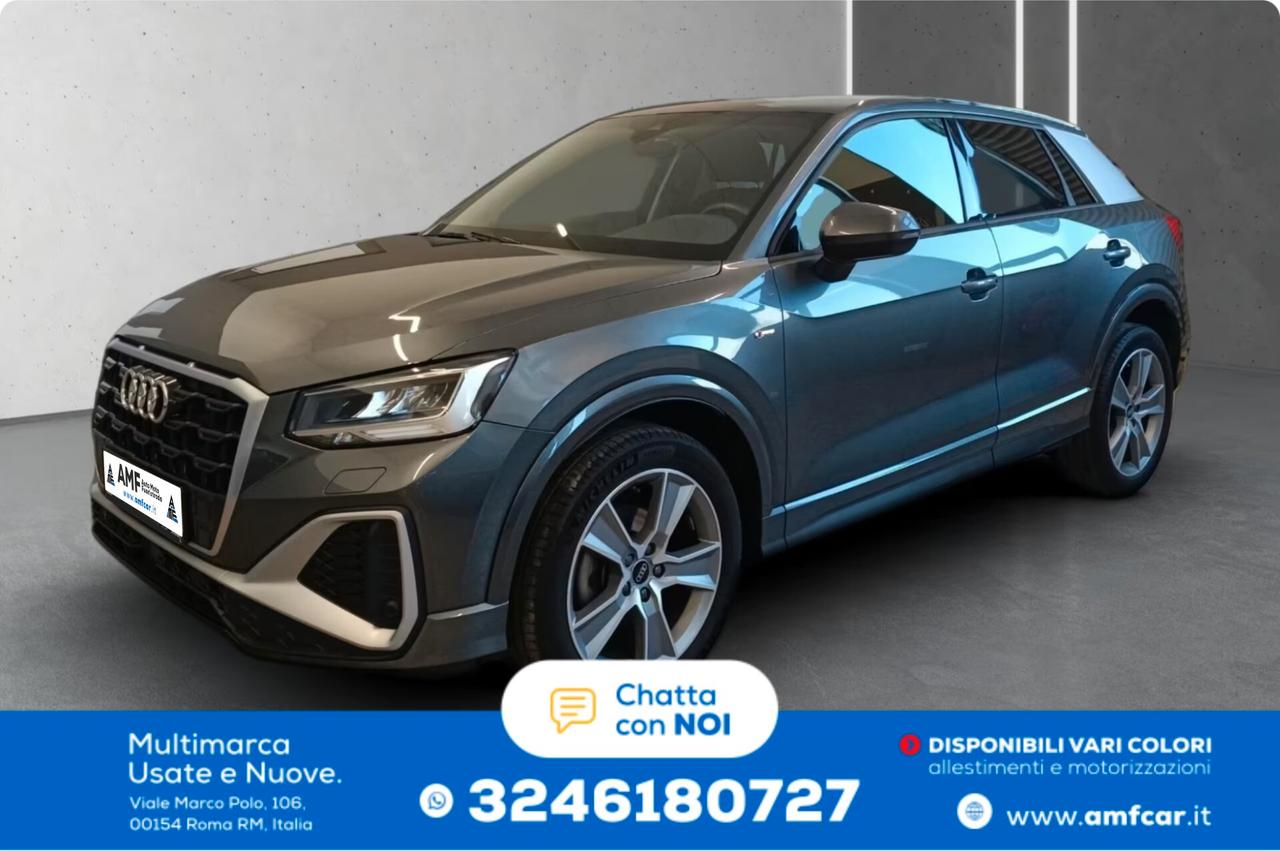 Audi Q2 30 TDI S-Line S tronic Cerchi 18 Fari Led