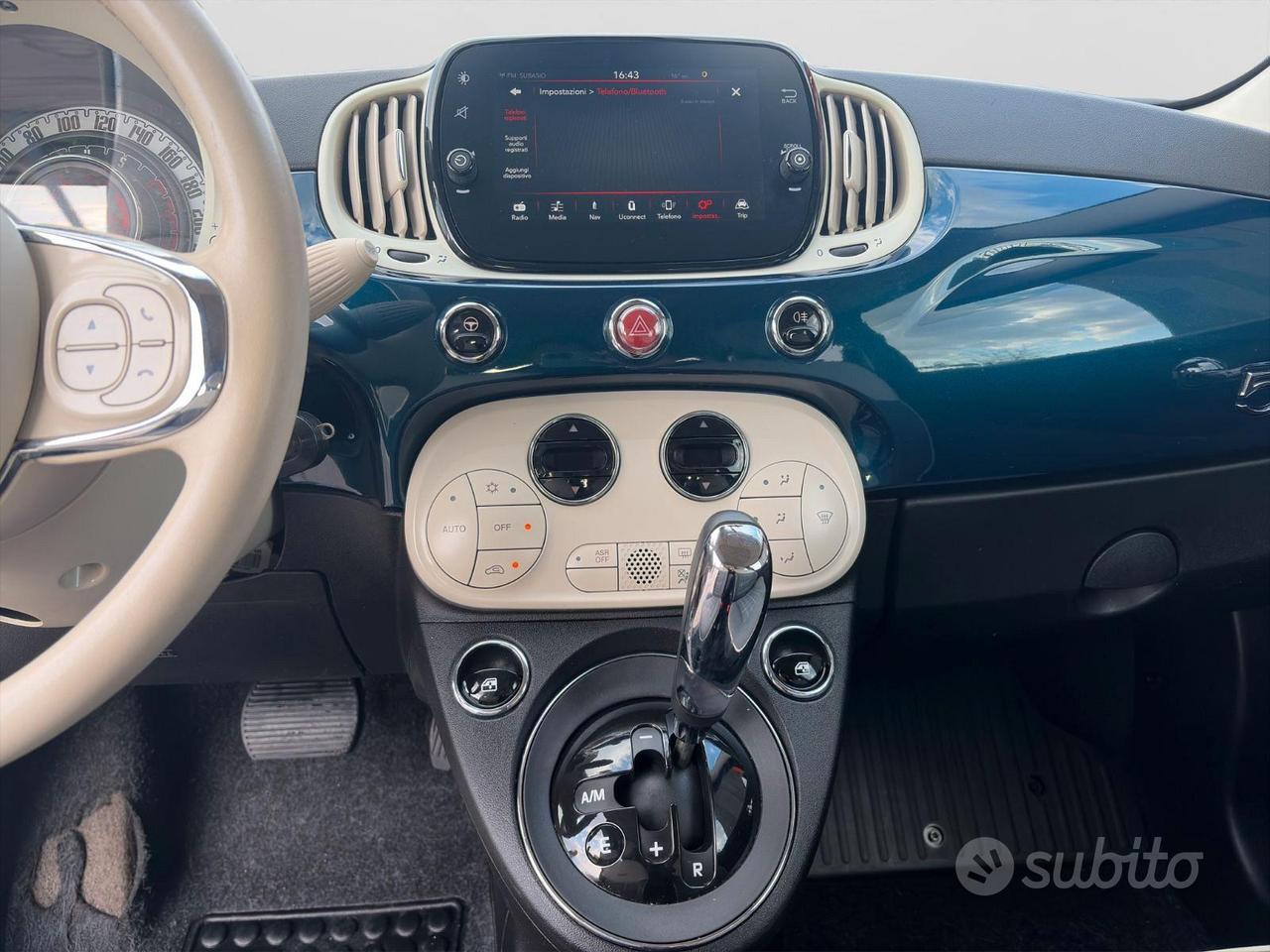 FIAT 500C 1.2 LOUNGE 69CV CABRIO