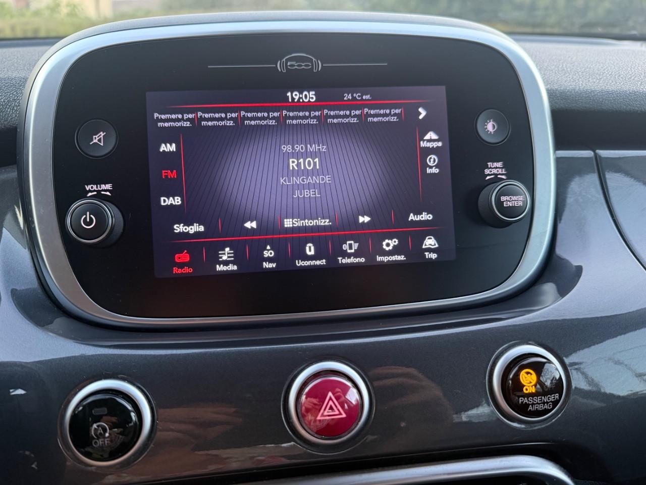 Fiat 500 X 500X 1.6 mjt City Cross 4x2 120cv dct