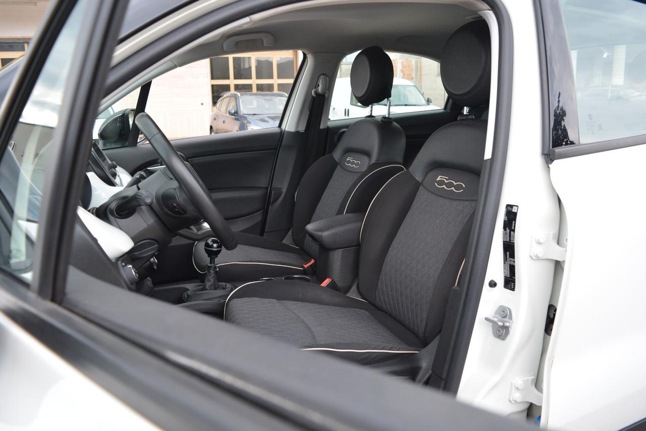 Fiat 500X 1.3 Mjet 95 CV Bicolor telecamera