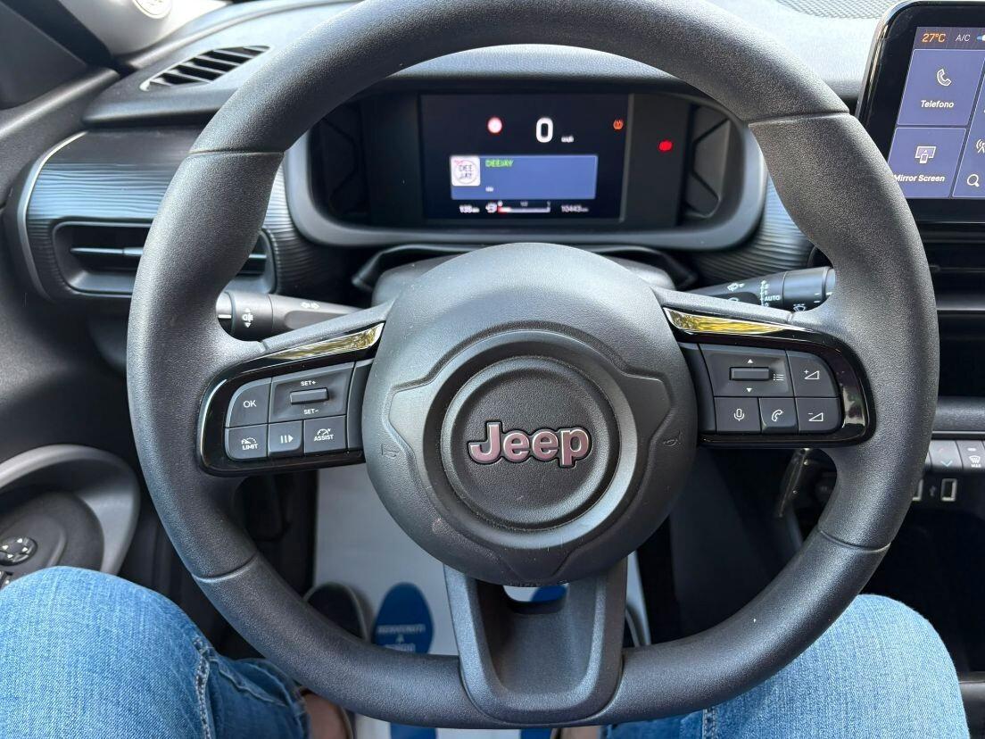 Jeep Avenger Longitude 1.2 bz 100cv - 10.500 Km
