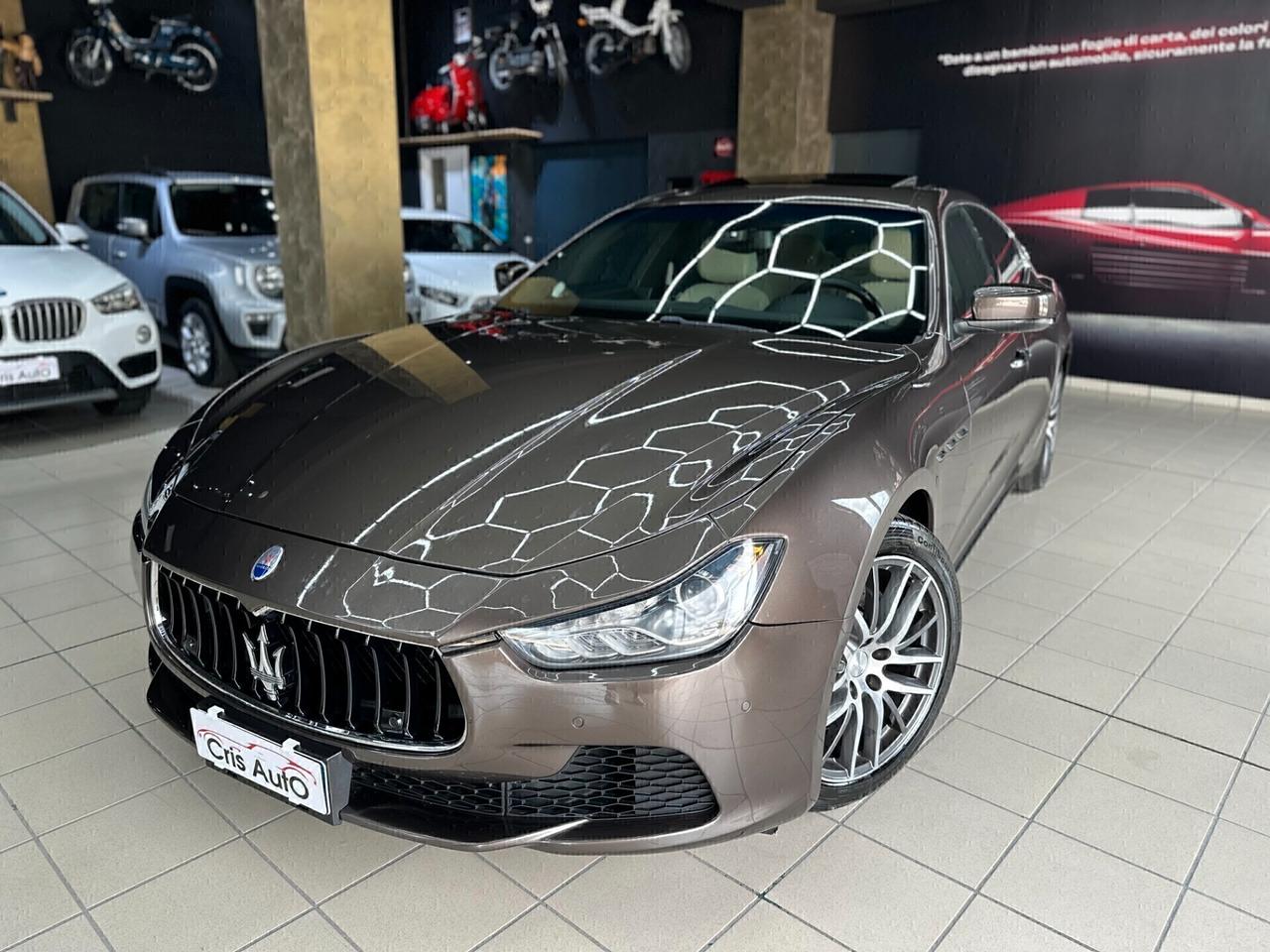 Maserati Ghibli V6 Diesel 275 CV TETTO*PELLE*NAVI