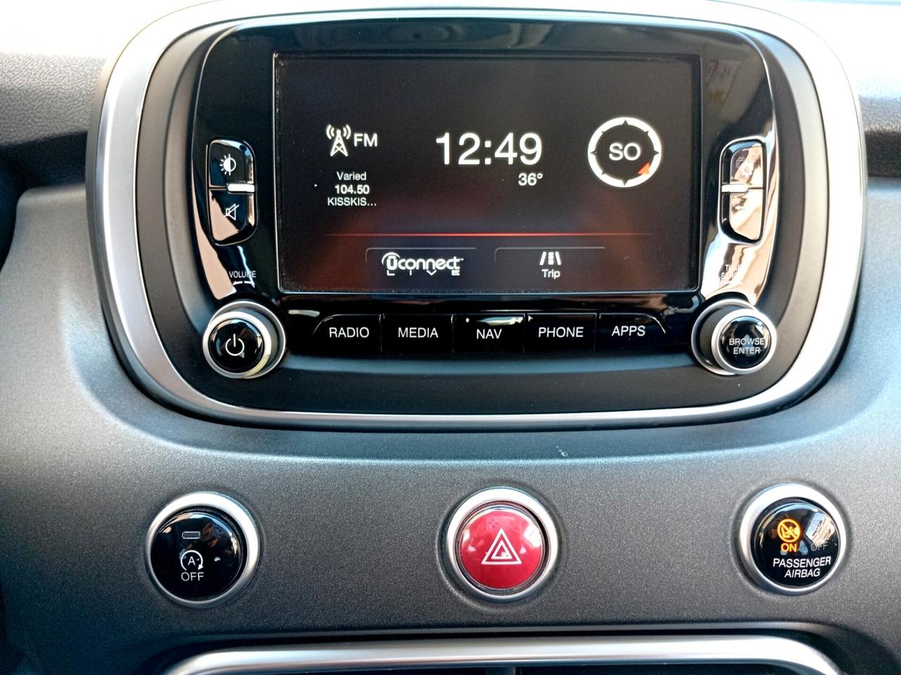 Fiat 500X 1.6 MultiJet 120 CV Cross xenon keyless Navi Blockshaft
