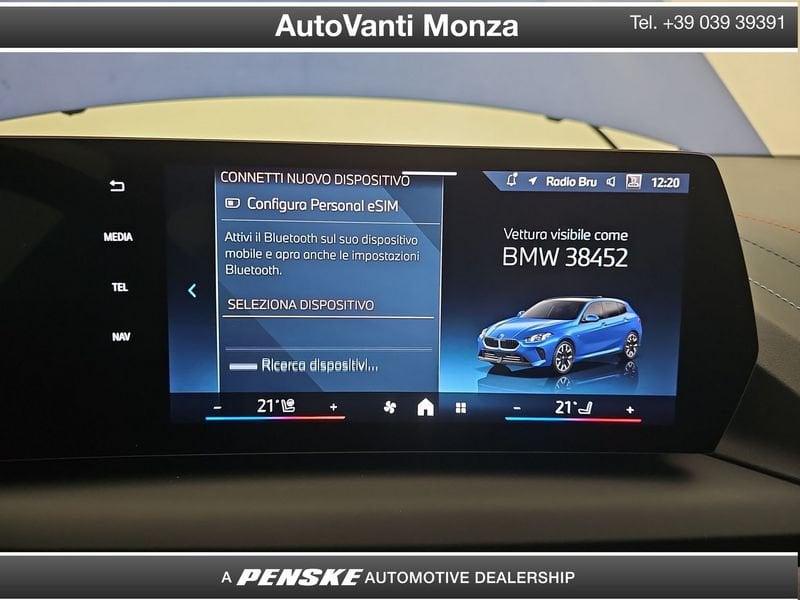 BMW Serie 1 123 xdrive 48V MSport auto + KIT PNEUMATICI E CERCHI INVERNALI