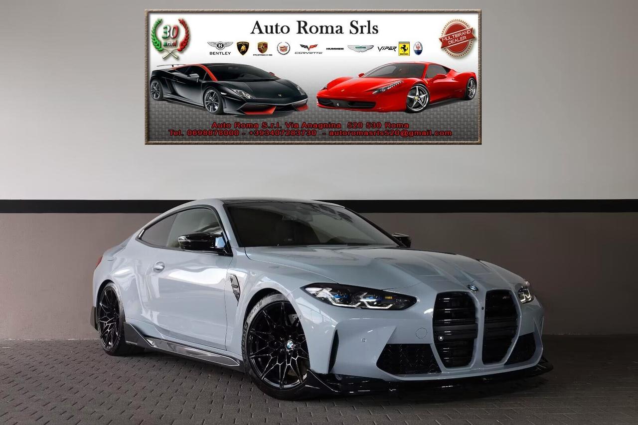 Bmw M4 M4/360*/HUD/HK/TOTW/PDC/APPLE/WIFI/SHZ/R19*20 !!Finanzio Fini a 180 Mesi Ant 0 rata 200 mese!!