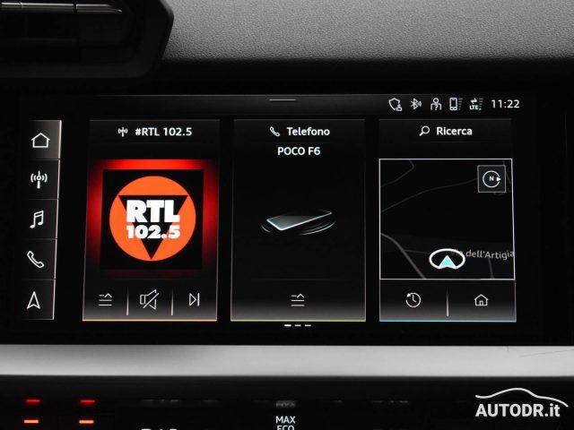 AUDI A3 SPB 30 G-Tron S-Tronic Advanced CERCHI 18, NAVI