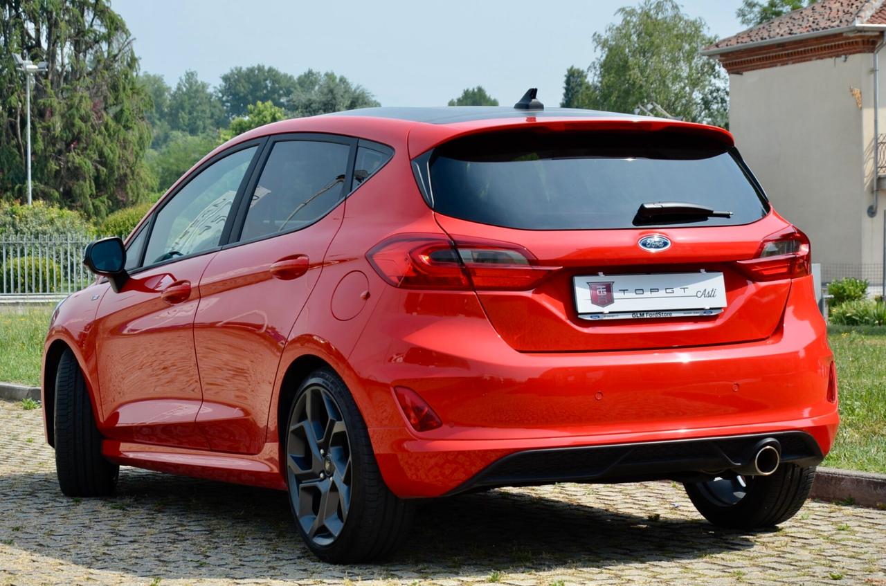 FORD FIESTA 5p 1.0 ECOBOOST ST-LINE 95cv, UFF ITALIANA, SERVICE FORD, EURO 6D, APPLE ANDROID, PERMUTE