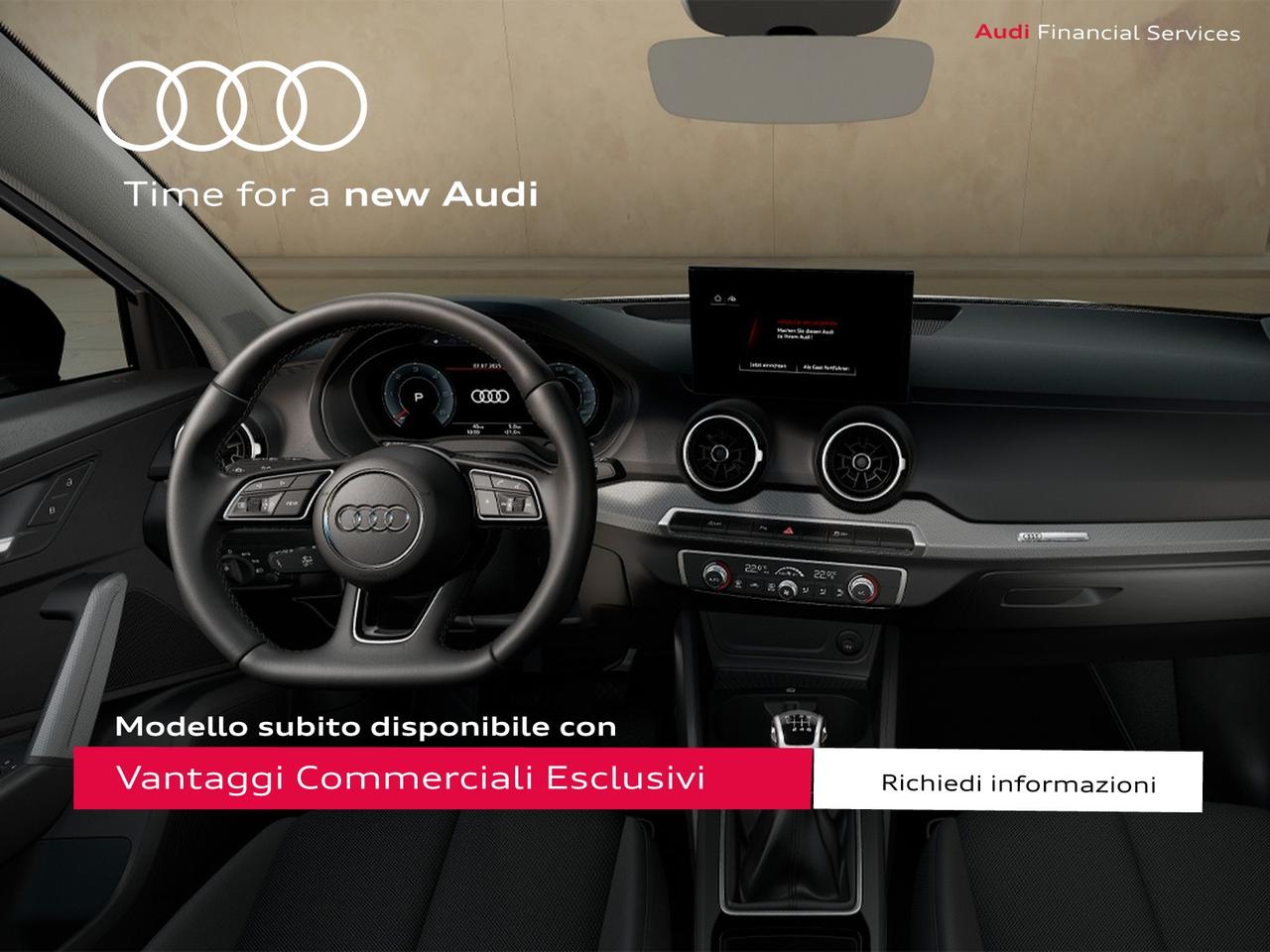 Audi Q2 30 2.0 tdi identity black