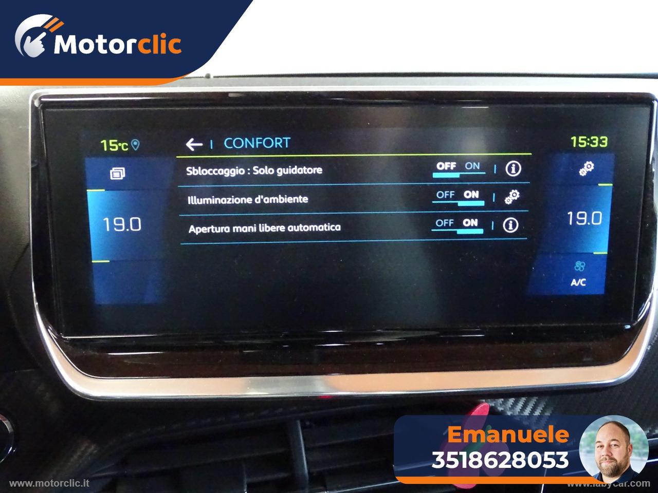 PEUGEOT 2008 motore elettrico 136 CV GT Line