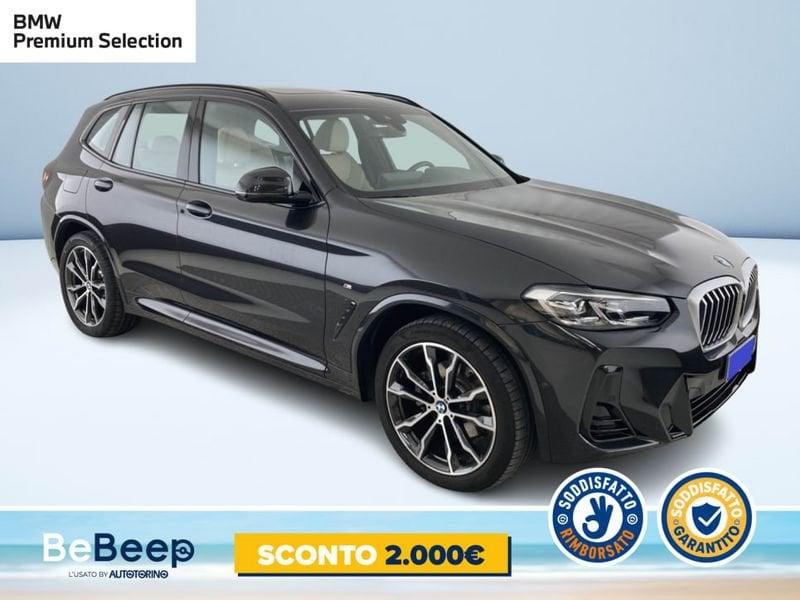 BMW X3 XDRIVE20D MHEV 48V MSPORT AUTO