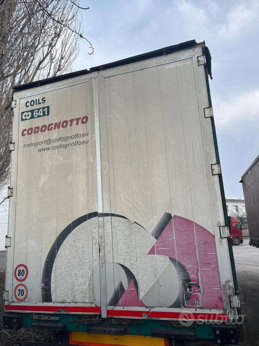 Semirimorchio Centinato Merker portacoils