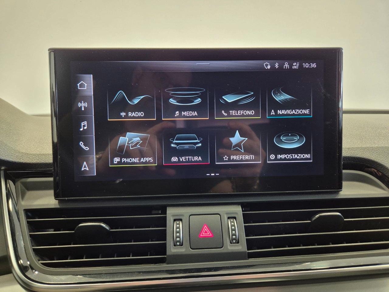 Audi Q5 45 tfsi mhev S line Plus quattro s-tronic - UNIPROPRIETARIO - ACC/Lim - Sosp. Pneum. - Cam 360