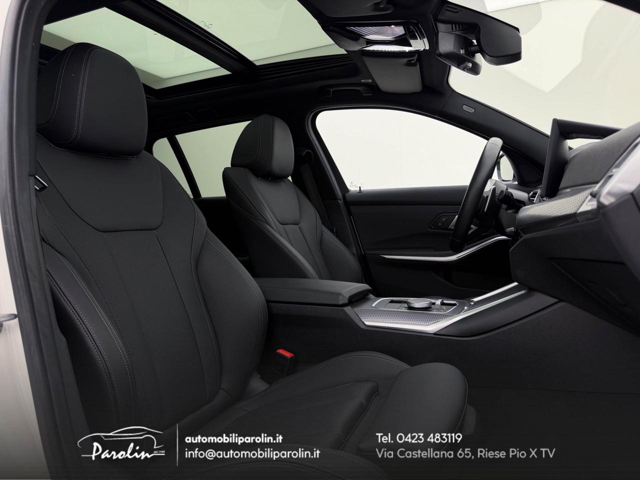 BMW 320 d Touring mhev 48V xdrive MSport Tetto-Gancio-Pelle-Winter-360°