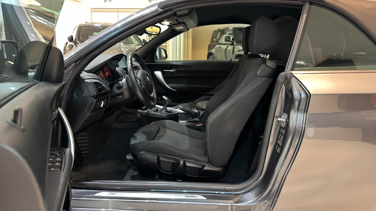 BMW 218i CABRIO SPORT 1.5 BENZINA 136CV - 2015